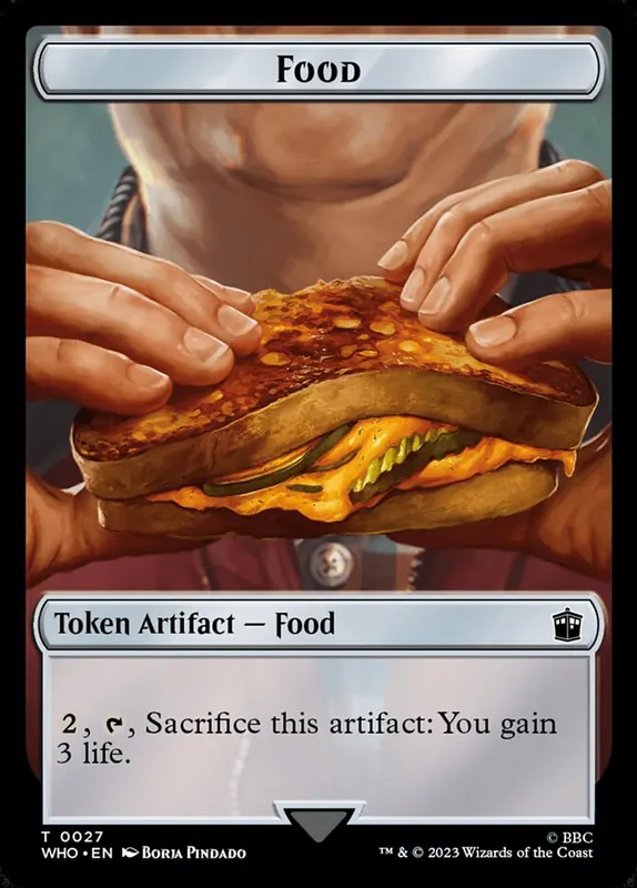 Food [Doctor Who Tokens]