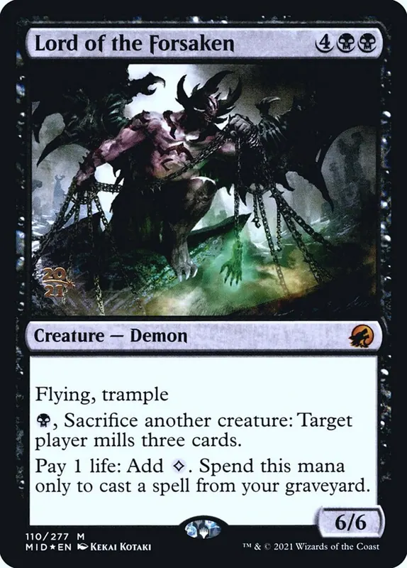Lord of the Forsaken [Innistrad: Midnight Hunt Promos]