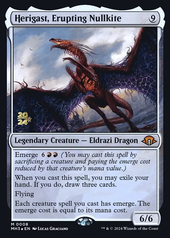 Herigast, Erupting Nullkite [Modern Horizons 3 Promos]