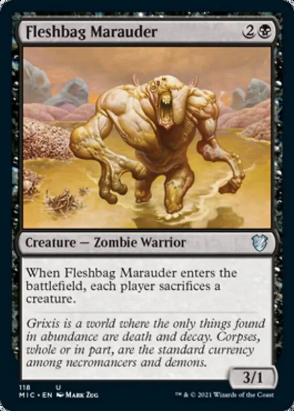 Fleshbag Marauder [Innistrad: Midnight Hunt Commander]