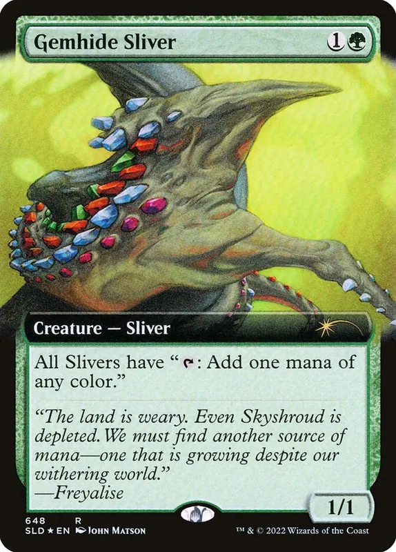 Gemhide Sliver [Secret Lair Drop]