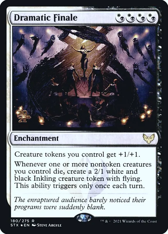 Dramatic Finale [Strixhaven: School of Mages Promos]