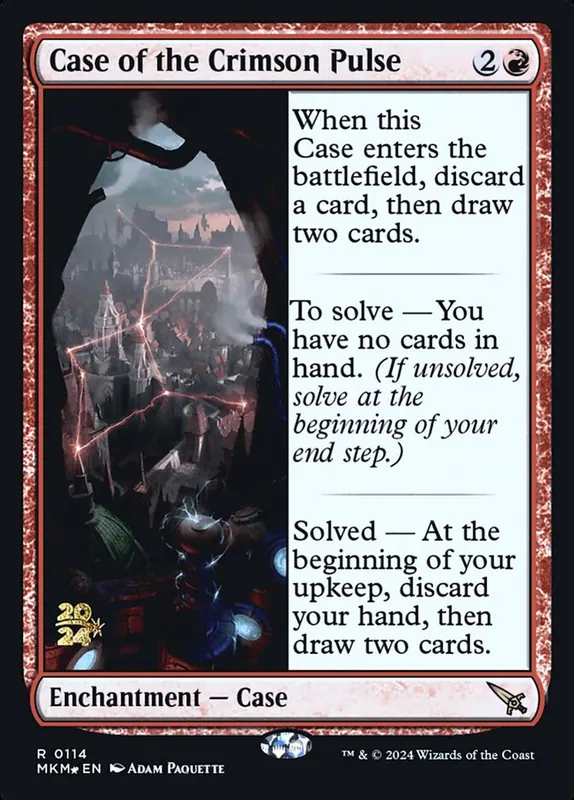 Case of the Crimson Pulse [Murders at Karlov Manor Promos]