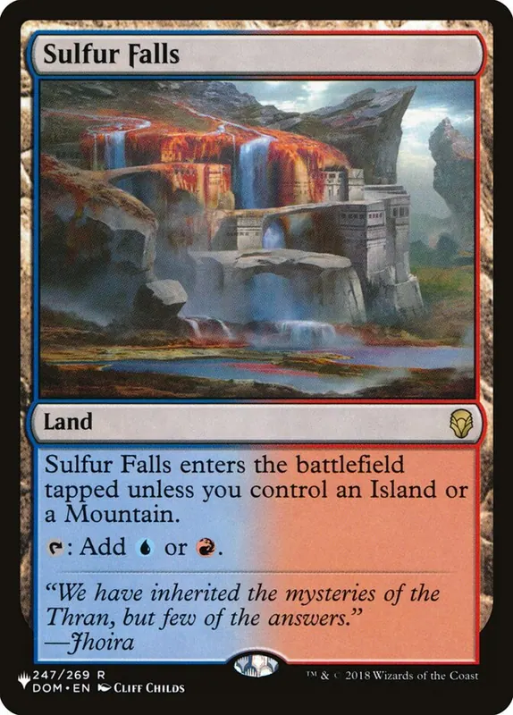Sulfur Falls [The List]