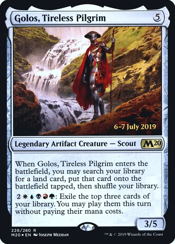 Golos, Tireless Pilgrim [Core Set 2020 Promos]