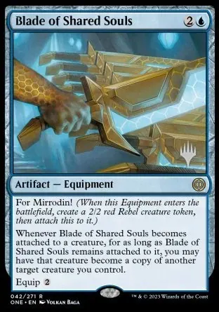 Blade of Shared Souls (Promo Pack) [Phyrexia: All Will Be One Promos]
