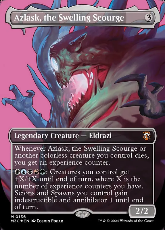 Azlask, the Swelling Scourge [Modern Horizons 3 Commander]
