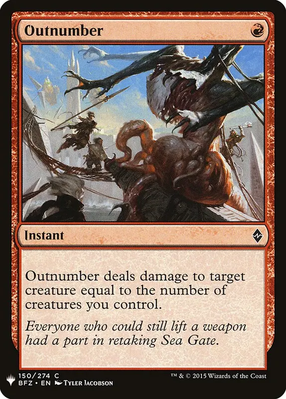 Outnumber [The List]