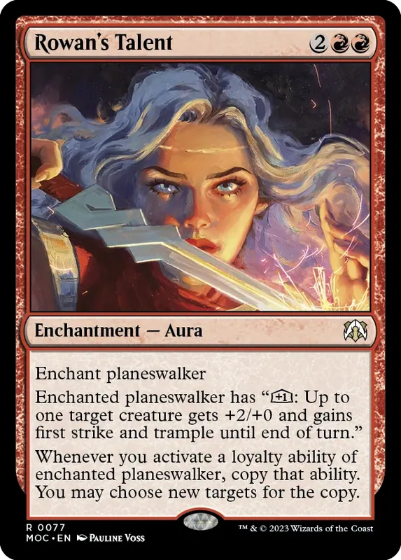Rowan's Talent [March of the Machine Commander] - Español