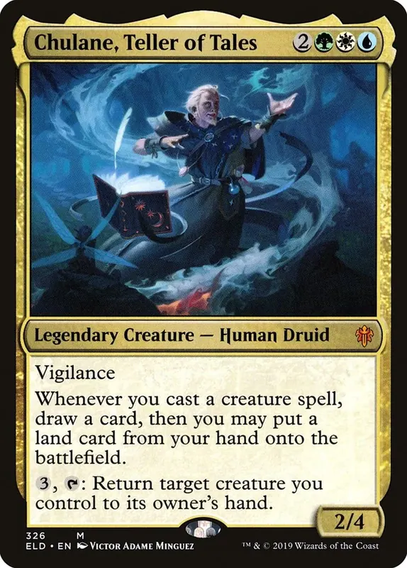 Chulane, Teller of Tales [Throne of Eldraine]