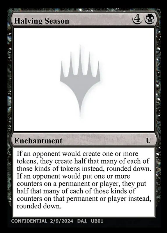Halving Season [Unknown Event]