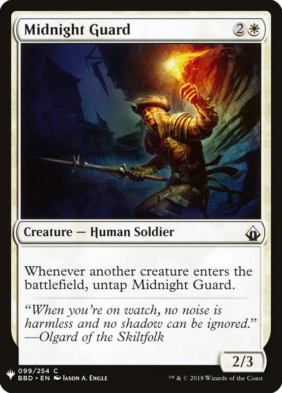 Midnight Guard [The List]