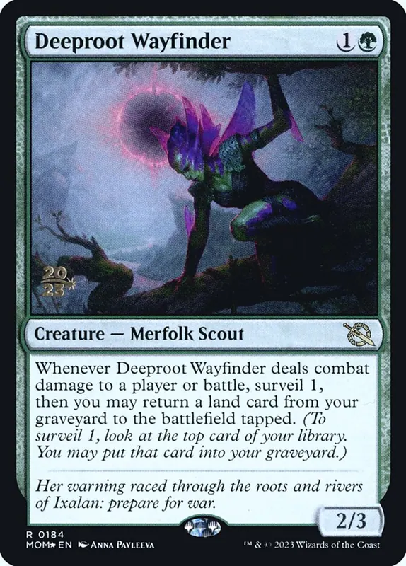 Deeproot Wayfinder [March of the Machine Promos]