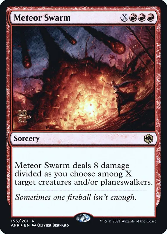Meteor Swarm [Adventures in the Forgotten Realms Promos]