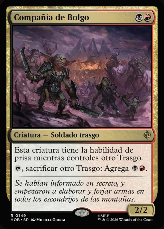 Bolg's Company [The Hobbit] - Español