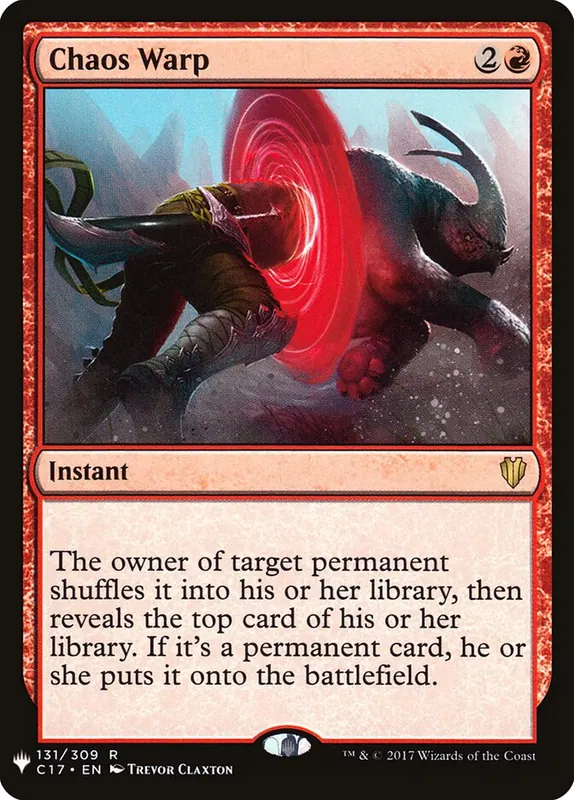 Chaos Warp [The List]