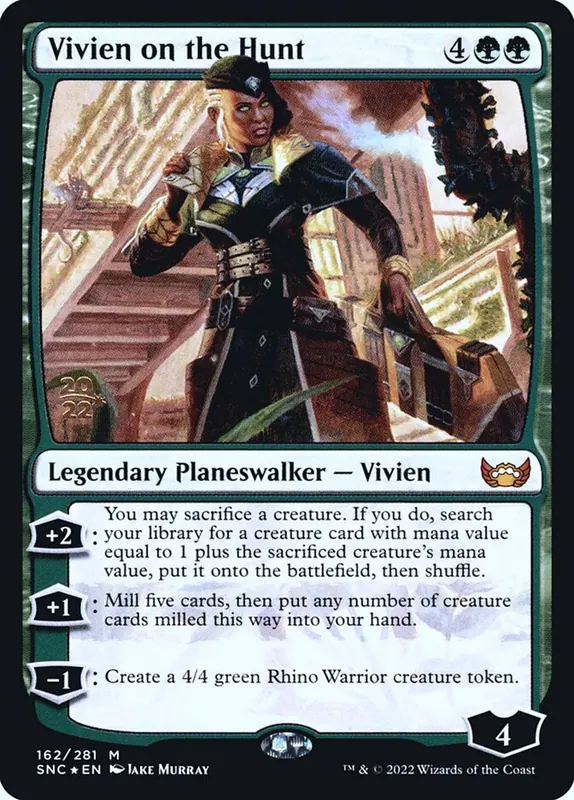 Vivien on the Hunt [Streets of New Capenna Promos]