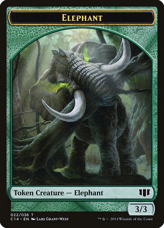 Elephant [Commander 2014 Tokens]