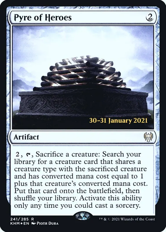 Pyre of Heroes [Kaldheim Promos]