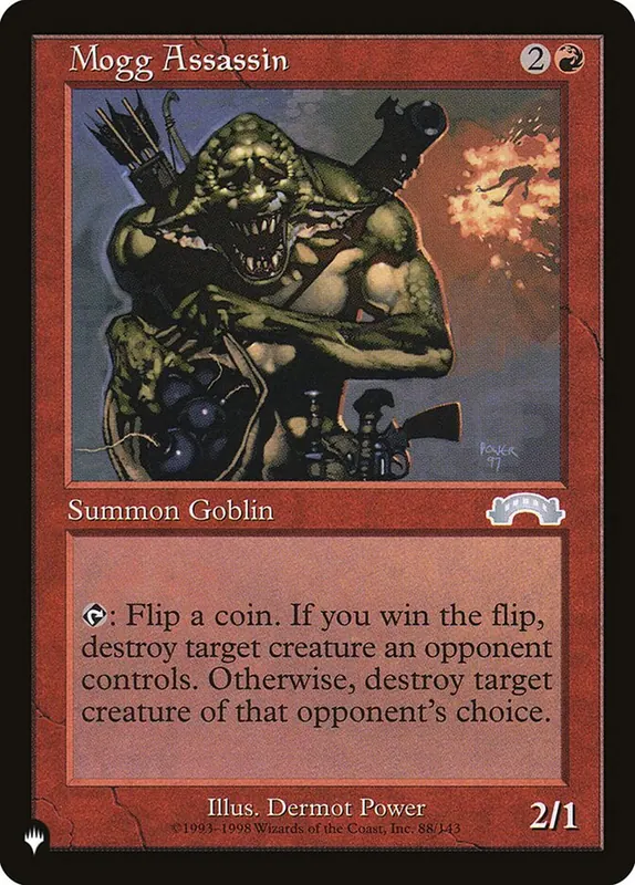 Mogg Assassin [The List]