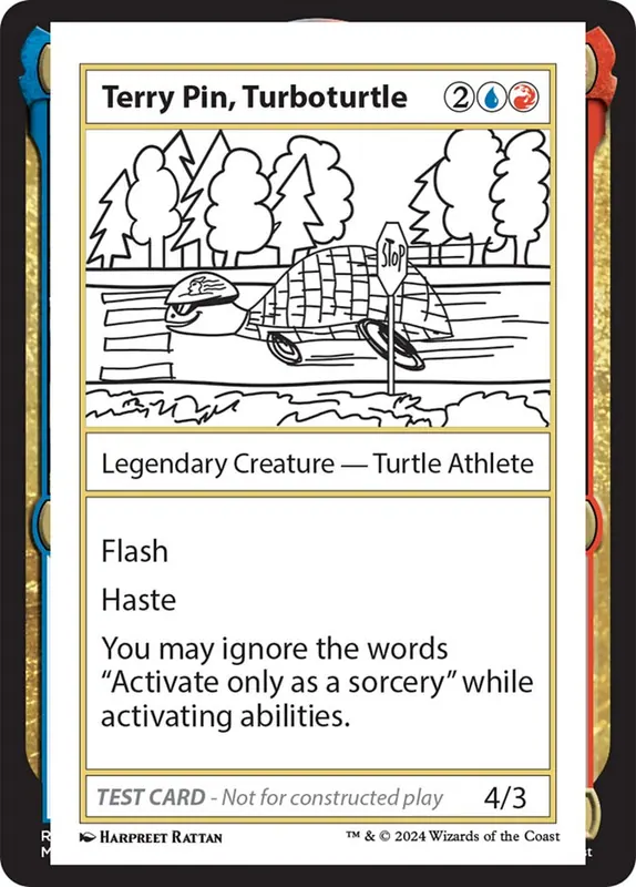 Terry Pin, Turboturtle [Mystery Booster 2]