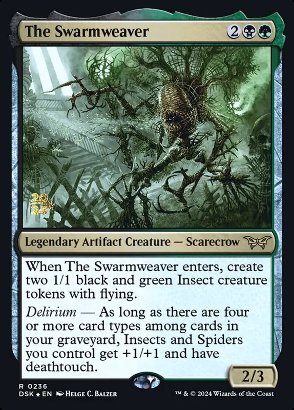 The Swarmweaver [Duskmourn: House of Horror Promos]