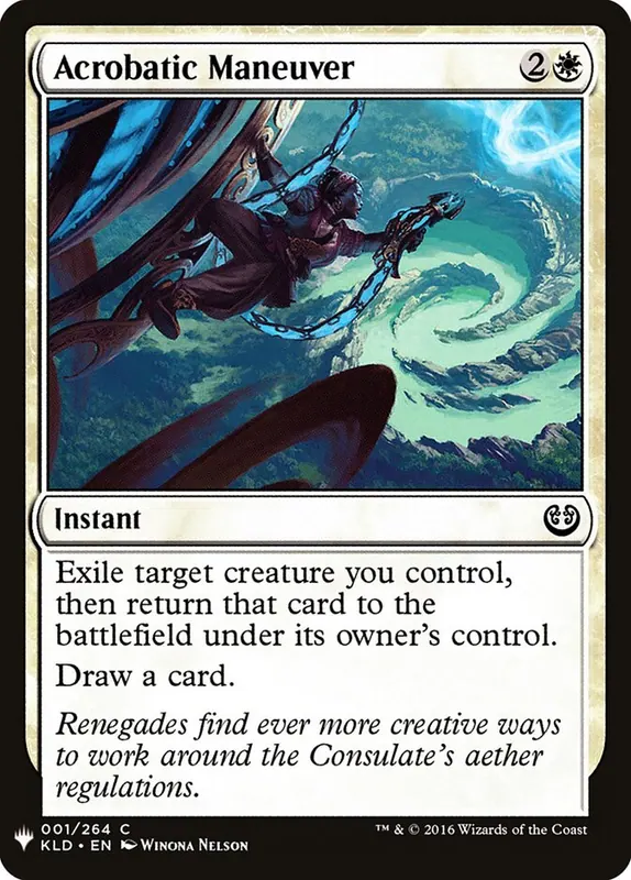 Acrobatic Maneuver [The List]
