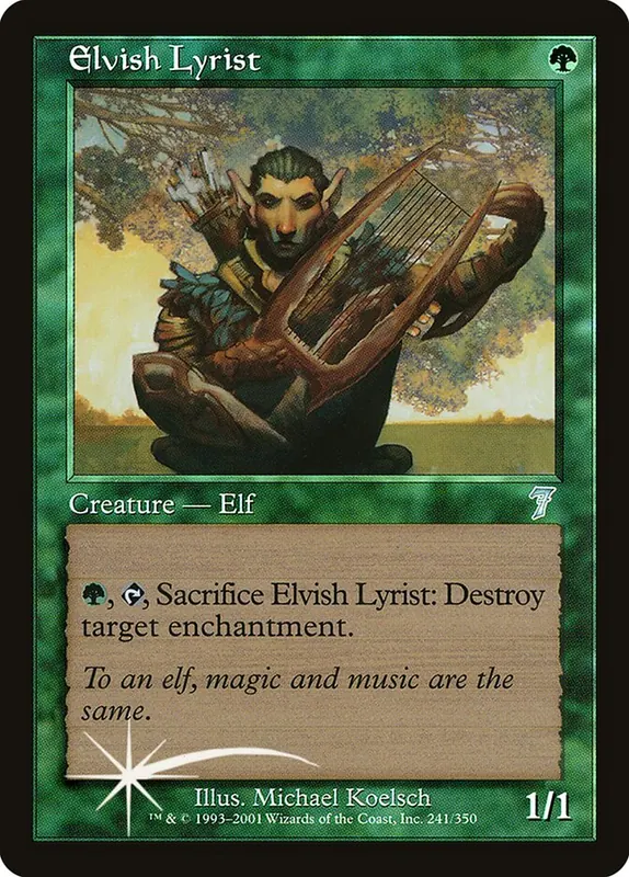 Elvish Lyrist [Seventh Edition]