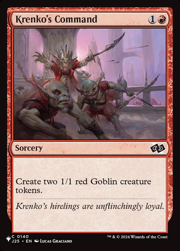 Krenko's Command [The List]