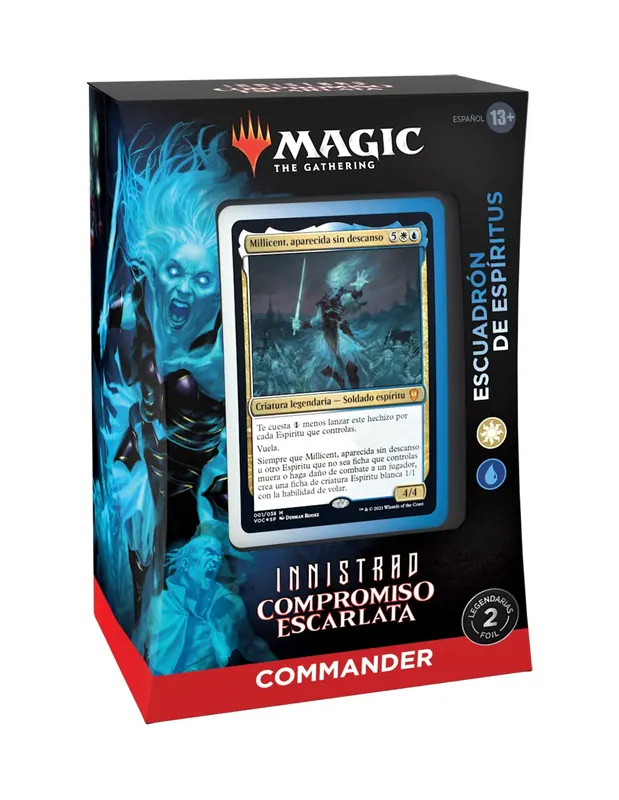 MTG COMMANDER DECK CRIMSON VOW ESCUADRON DE ESPIRITUS ESPAÑOL
