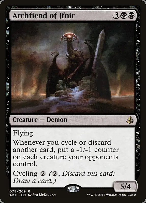 Archfiend of Ifnir [Amonkhet] - Español