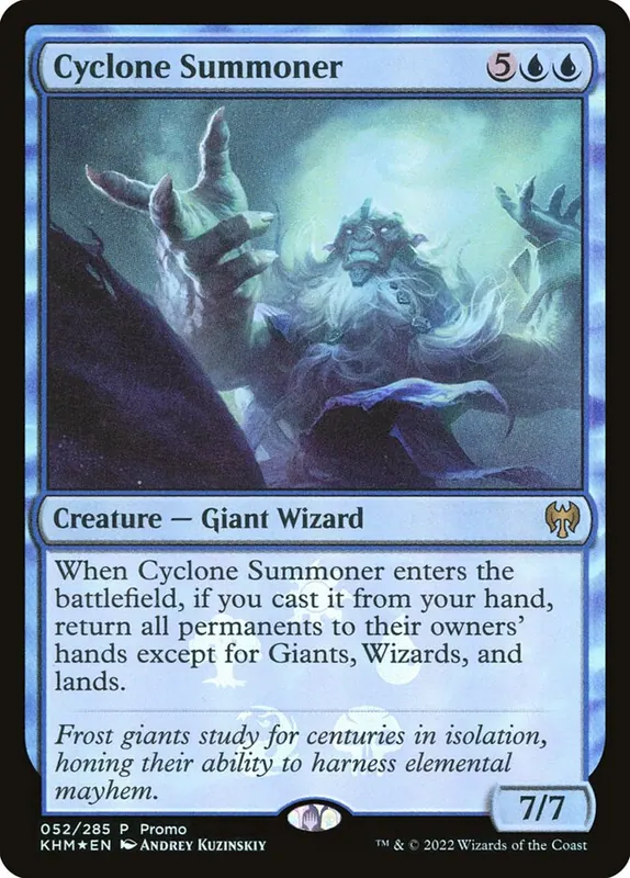 Cyclone Summoner [Kaldheim Promos]