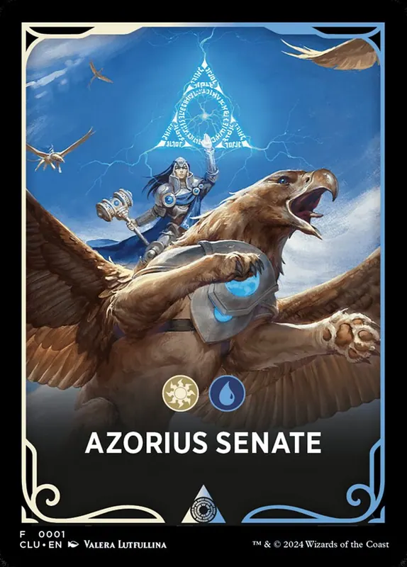 Azorius Senate [Ravnica: Clue Edition Front Cards]