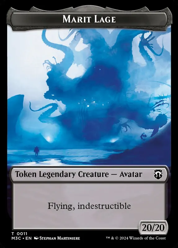 Marit Lage [Modern Horizons 3 Commander Tokens]
