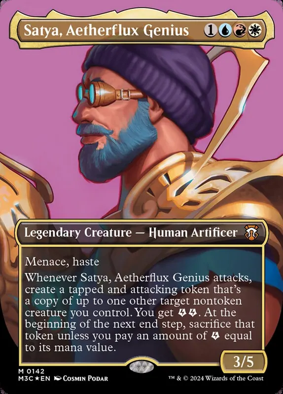 Satya, Aetherflux Genius [Modern Horizons 3 Commander]