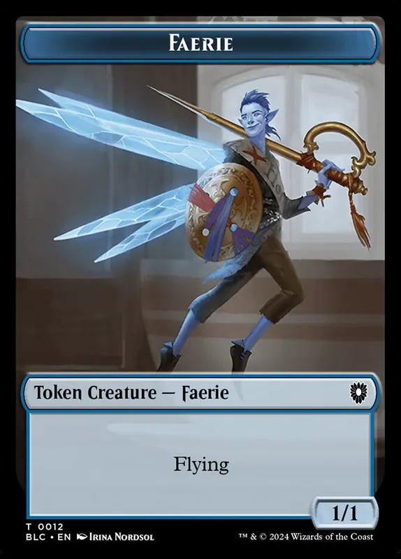 Faerie [Bloomburrow Commander Tokens]