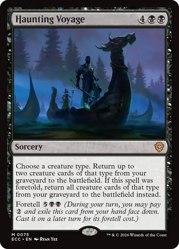 Haunting Voyage [Lorwyn Eclipsed Commander]