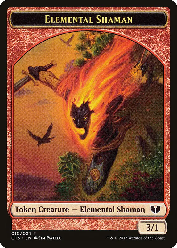 Elemental Shaman [Commander 2015 Tokens]