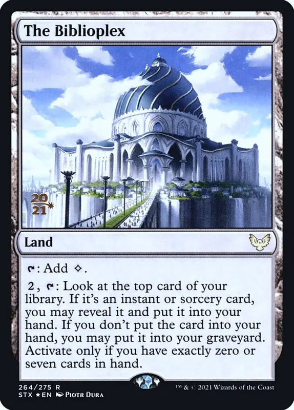 The Biblioplex [Strixhaven: School of Mages Promos]