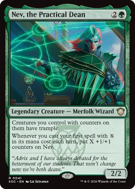 Nev, the Practical Dean [Secrets of Strixhaven Commander]