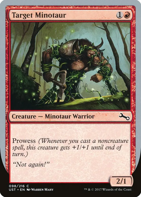 Target Minotaur [Unstable]