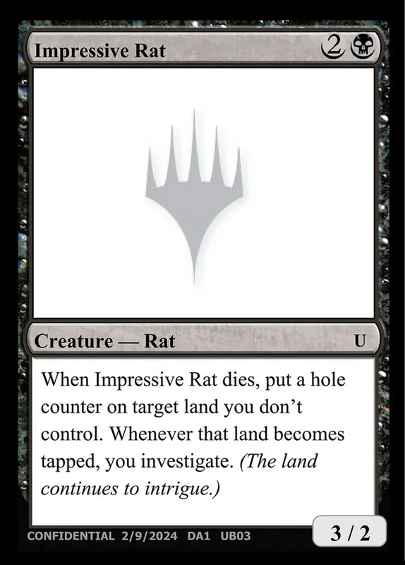 Impressive Rat [Unknown Event]