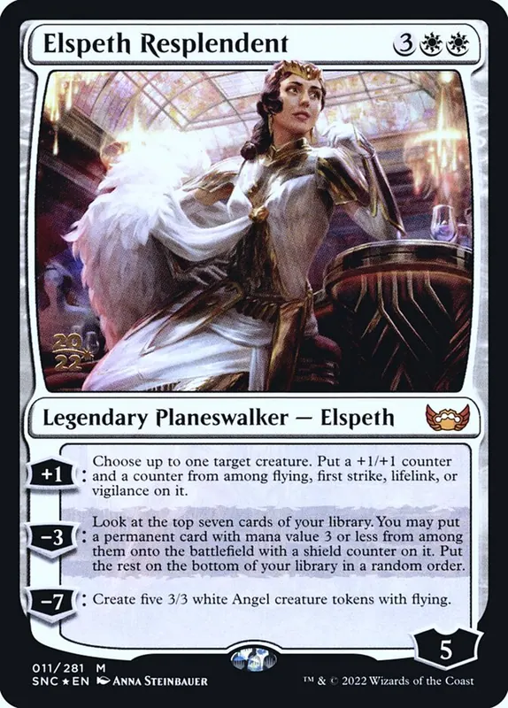 Elspeth Resplendent [Streets of New Capenna Promos]