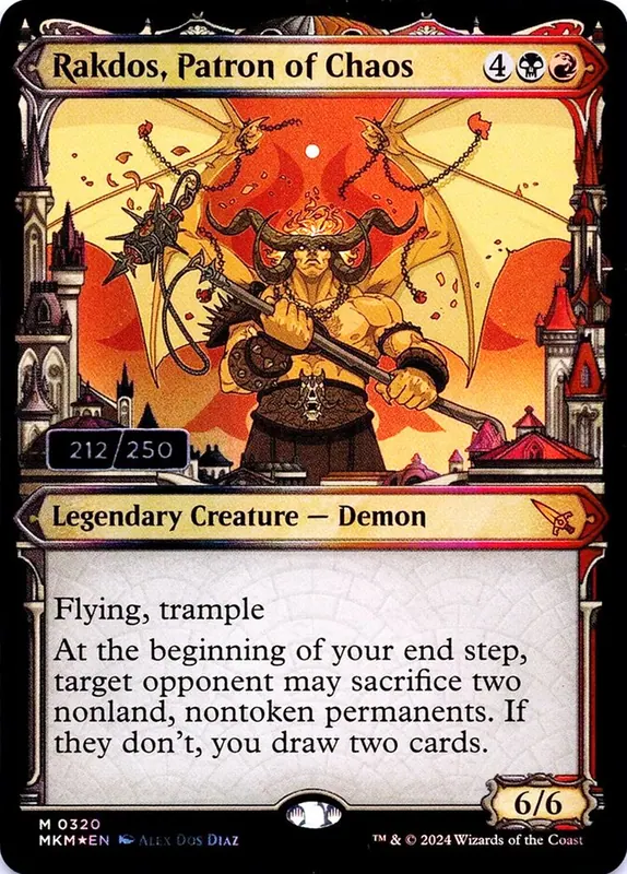 Rakdos, Patron of Chaos [Murders at Karlov Manor]