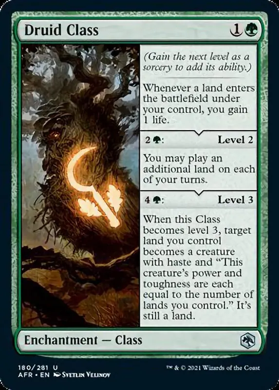 Druid Class [Dungeons & Dragons: Adventures in the Forgotten Realms] - Español