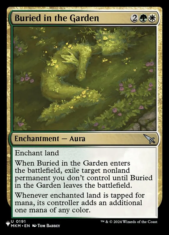 Buried in the Garden [The List]