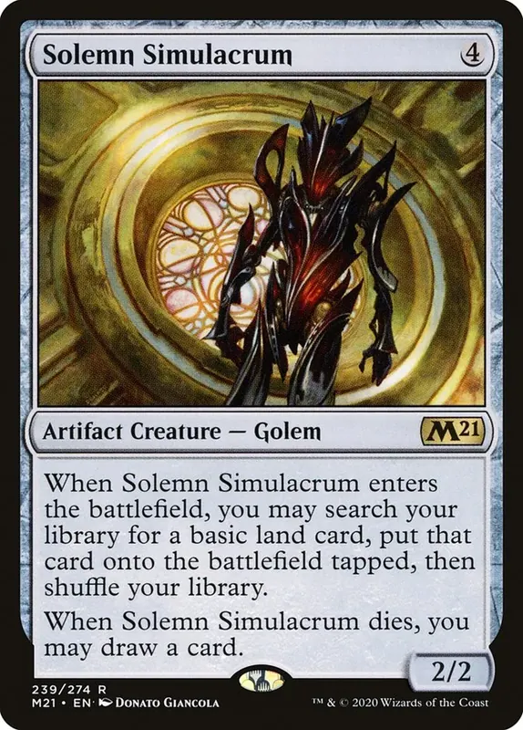 Solemn Simulacrum [Core Set 2021] - Español