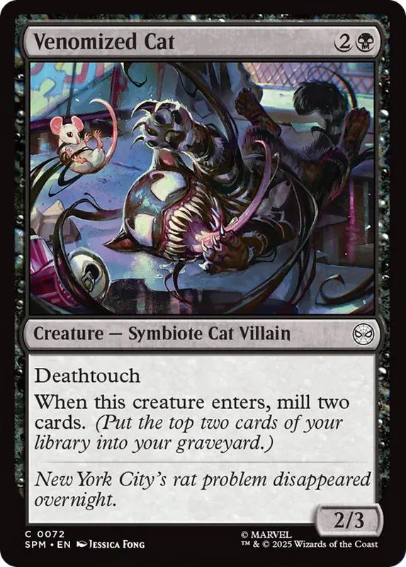 Venomized Cat [Marvel's Spider-Man]