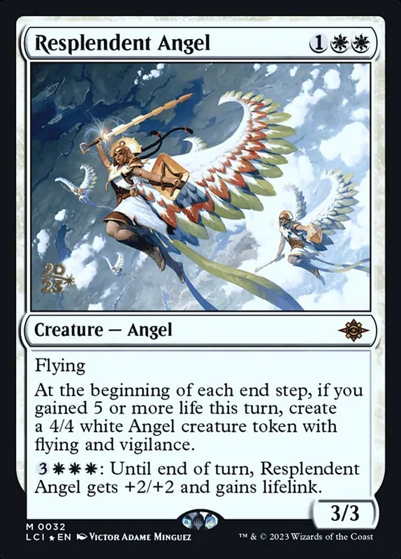 Resplendent Angel [The Lost Caverns of Ixalan Promos]