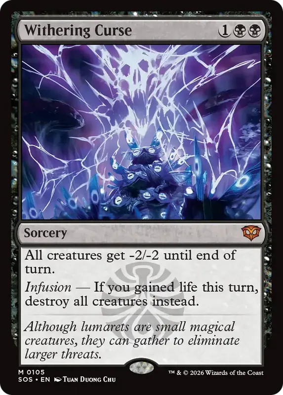 Withering Curse [Secrets of Strixhaven]
